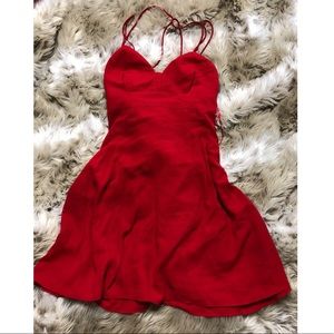 Red express dress